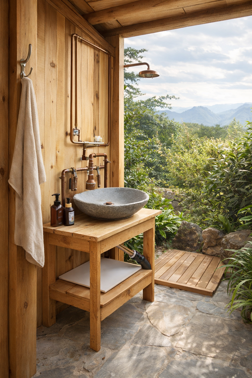 Custom Indoor/Outdoor Sink