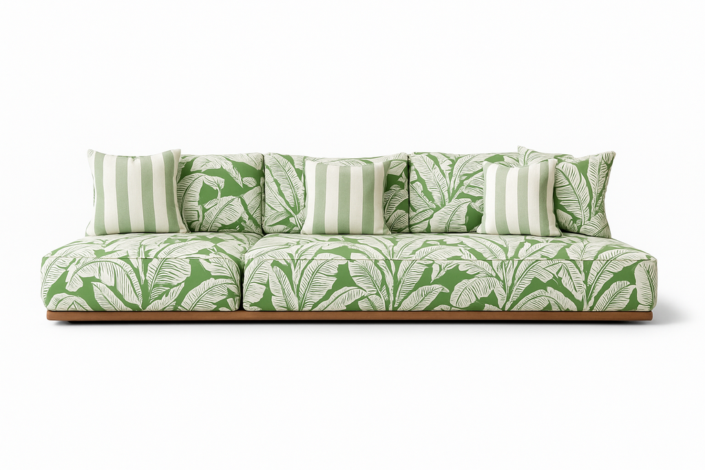 Custom Outdoor Poolside Sofa